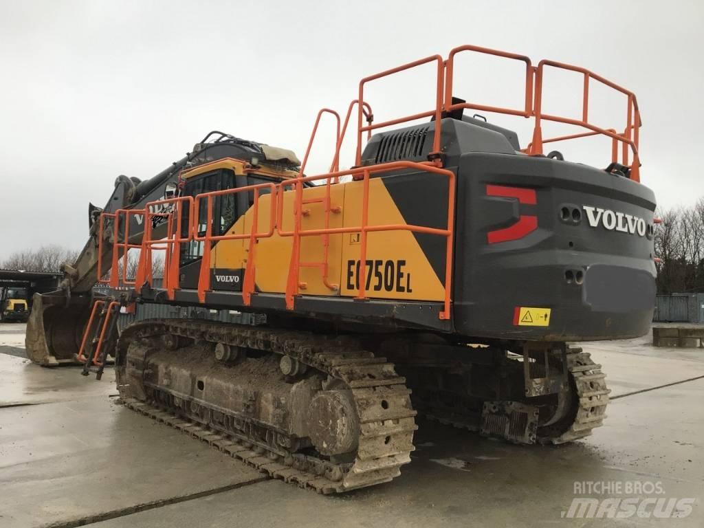 Volvo EC 750 E Εκσκαφείς με ερπύστριες
