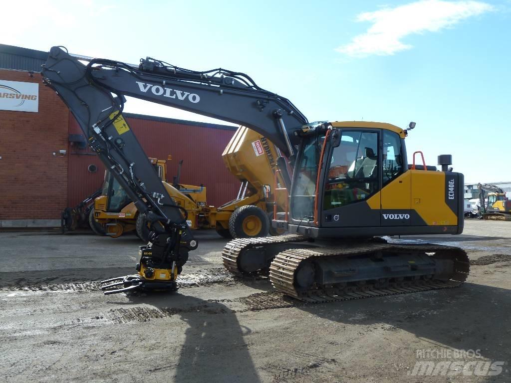 Volvo EC140EL Εκσκαφείς με ερπύστριες
