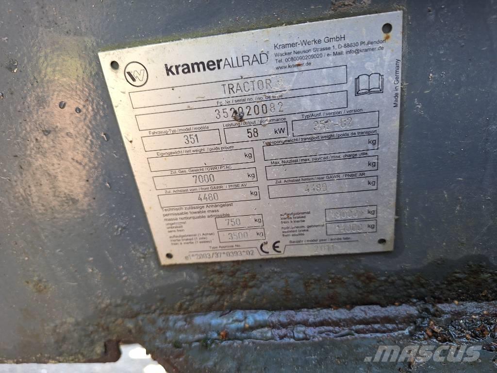 Kramer-allrad 780 Φορτωτές με λάστιχα (Τροχοφόροι)