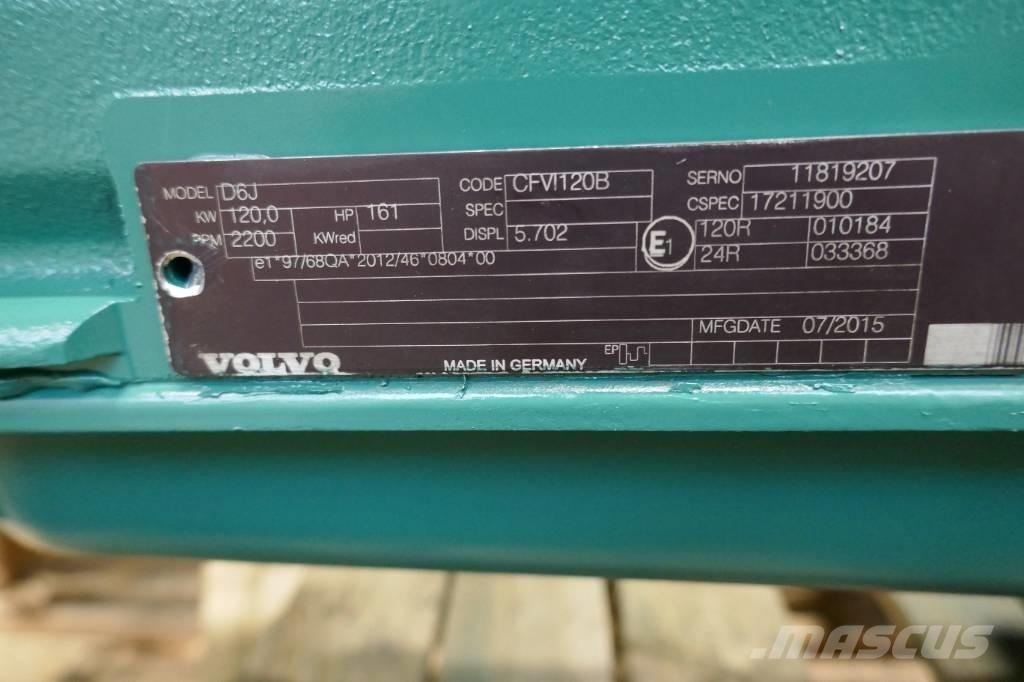 Volvo D6J Κινητήρες