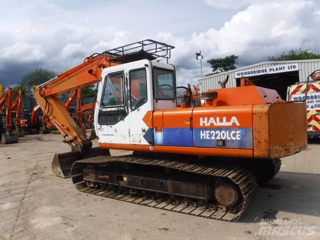 Halla HE220LCE Εκσκαφείς με ερπύστριες