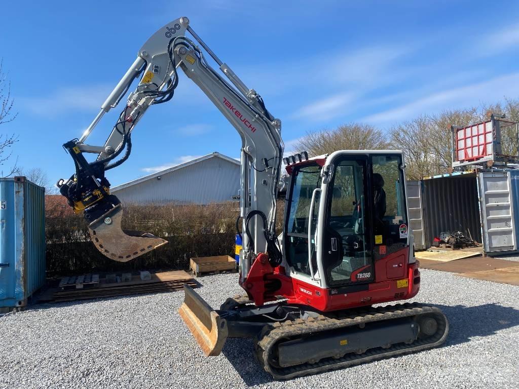 Takeuchi TB 260 Εκσκαφάκι (διαβολάκι) < 7t