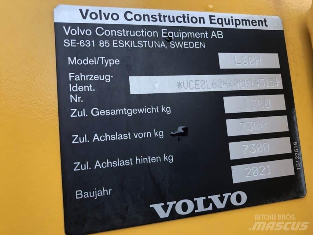 Volvo L60H Φορτωτές με λάστιχα (Τροχοφόροι)