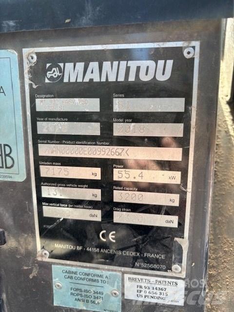 Manitou MT 932 Τηλεσκοπικοί ανυψωτές