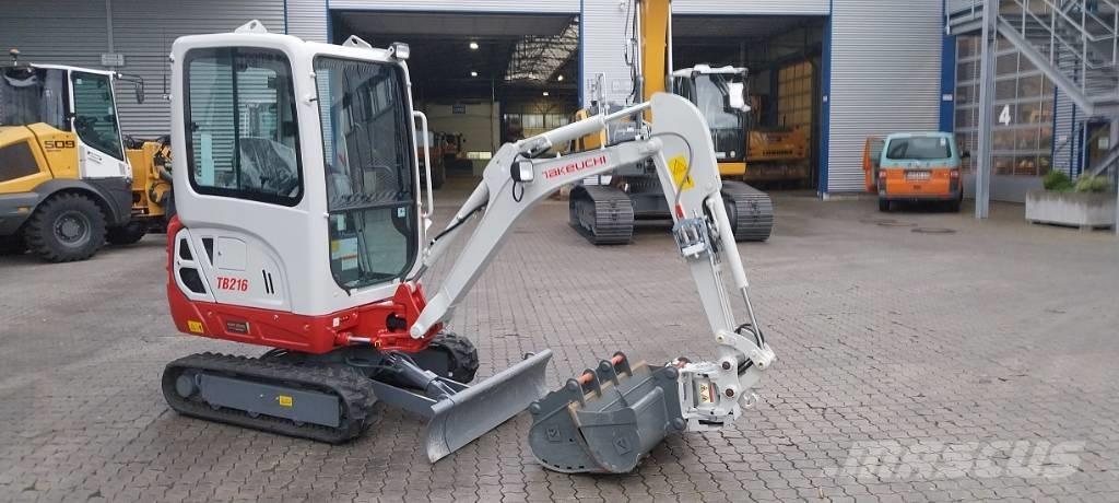 Takeuchi TB 216 A Εκσκαφάκι (διαβολάκι) < 7t