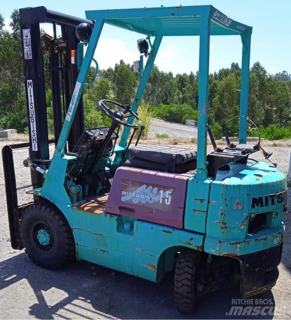 Mitsubishi FG15 Περονοφόρα ανυψωτικά κλαρκ με φυσικό αέριο LPG