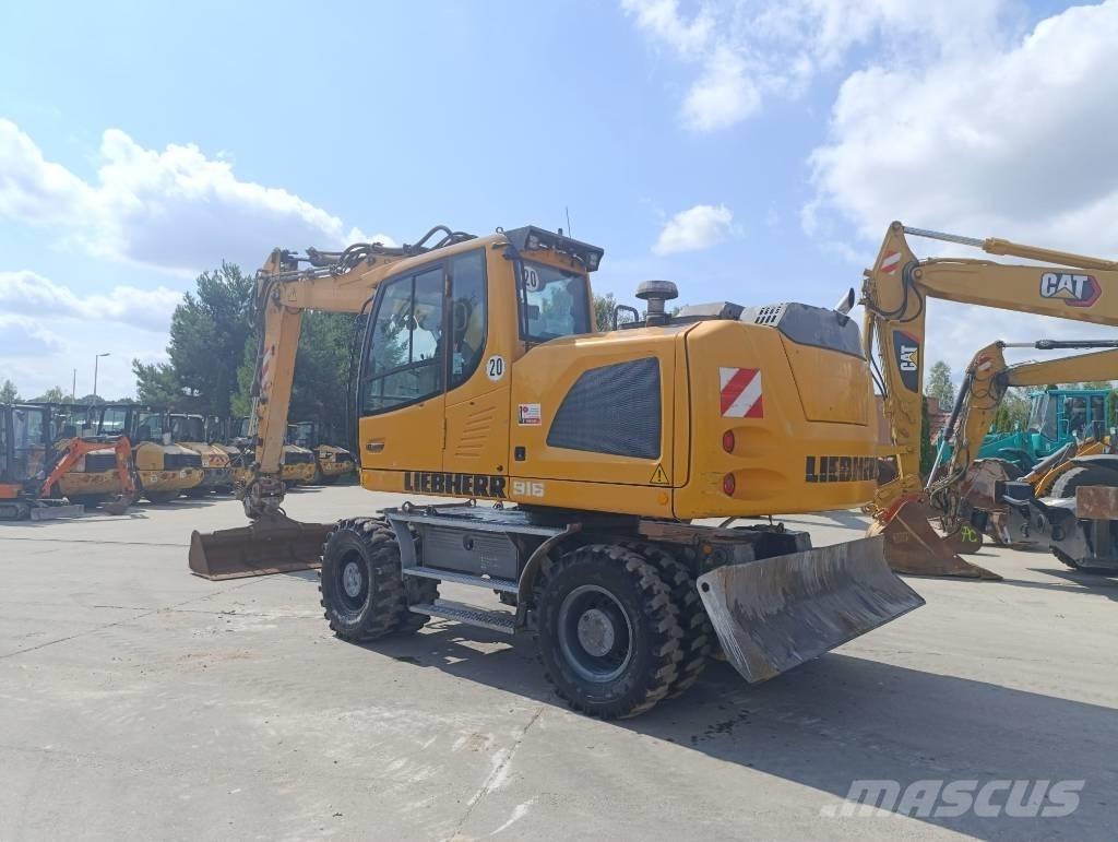 Liebherr A 916 Εκσκαφείς με τροχούς - λάστιχα