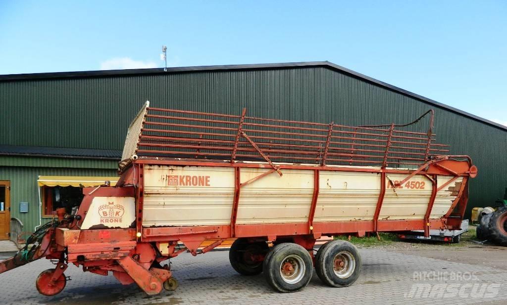 Krone HSL-4502 Ρυμούλκα με διάταξη αυτοφόρτωσης