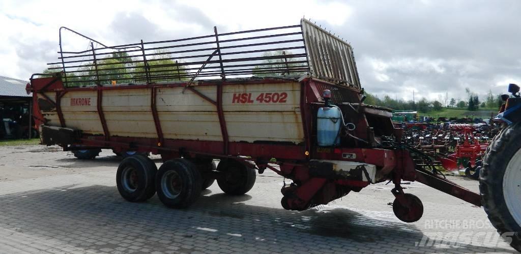 Krone HSL-4502 Ρυμούλκα με διάταξη αυτοφόρτωσης