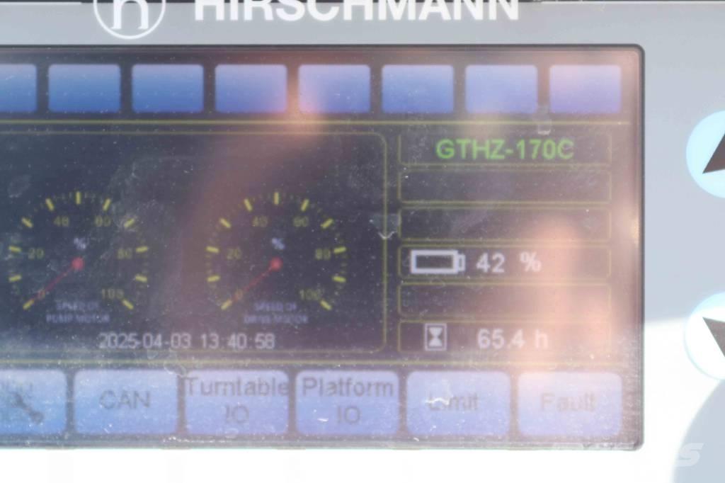 Hangcha GTHZ 170 C Ανυψωτήρες με αρθρωτό βραχίονα