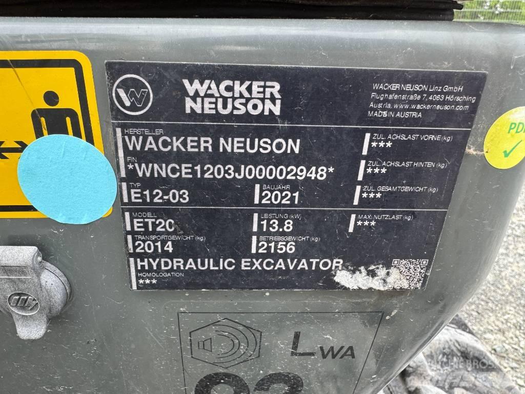 Wacker Neuson ET20 Εκσκαφείς με ερπύστριες
