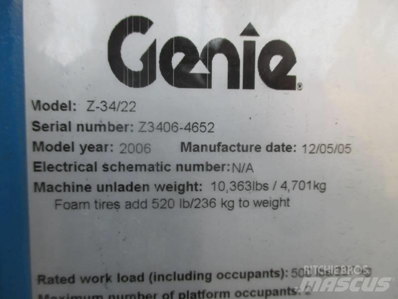 Genie Z 34/22 RT Ανυψωτήρες με αρθρωτό βραχίονα