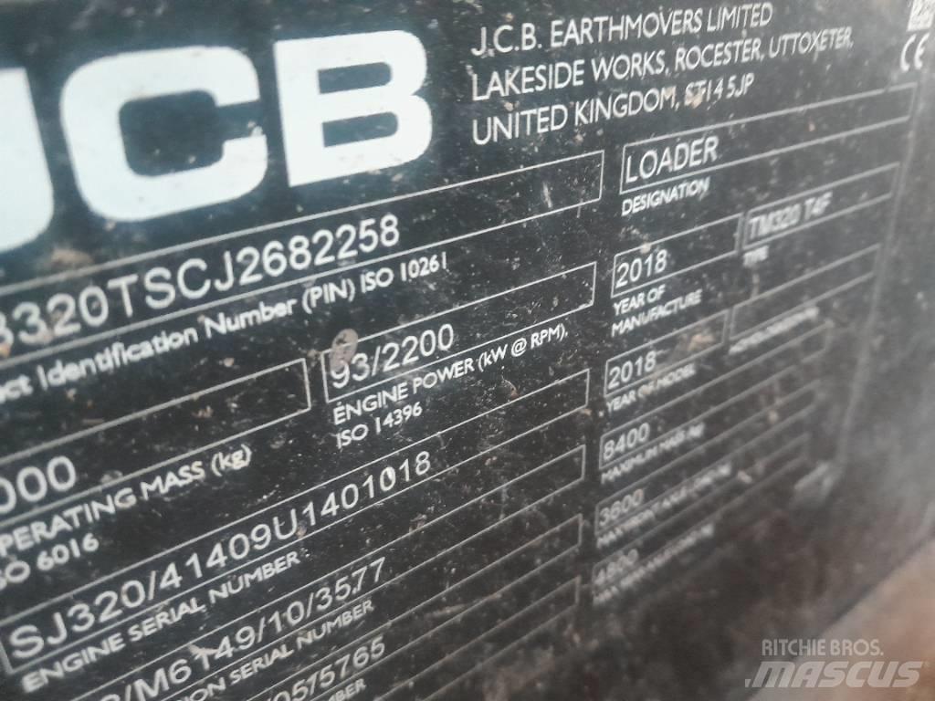 JCB TM 320 Συστήματα τηλεχειρισμού για τη γεωργία