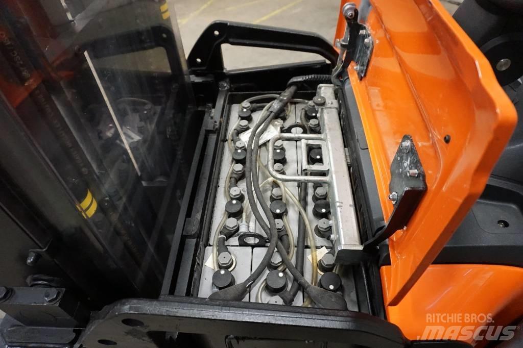 Toyota SPE160L Παλετοφόρα πεζού χειριστή με ιστό
