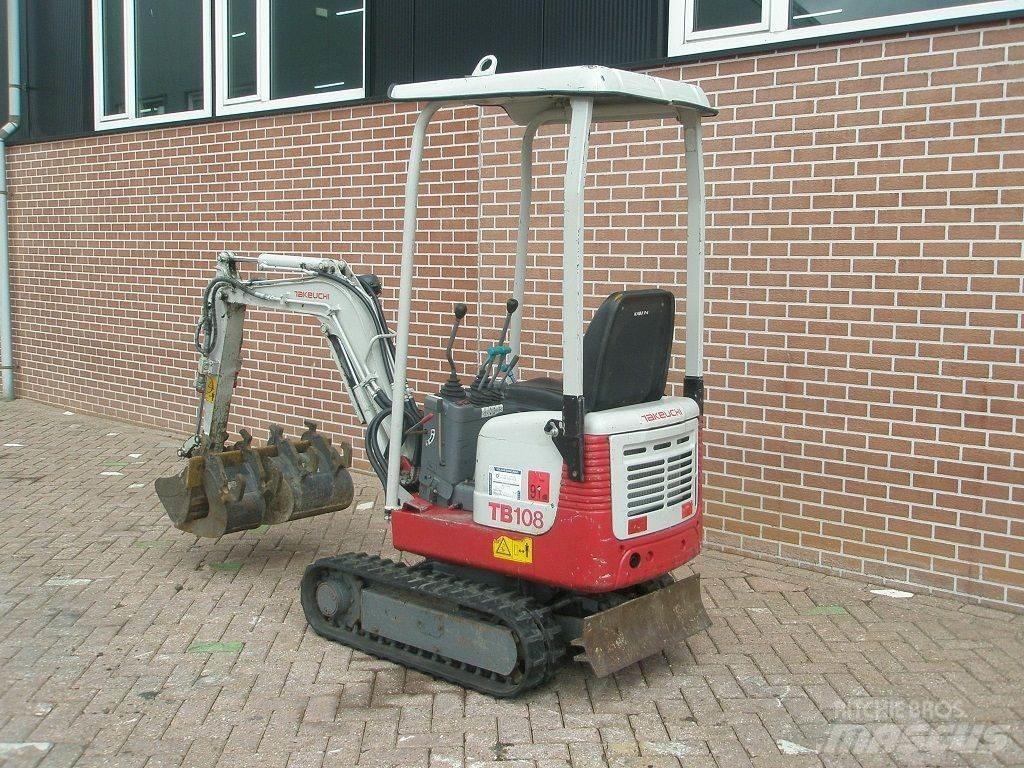 Takeuchi TB108 Εκσκαφάκι (διαβολάκι) < 7t
