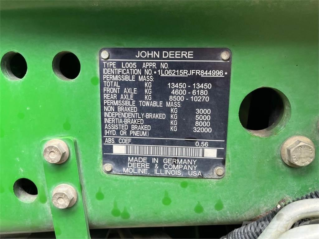 John Deere 6215R Τρακτέρ
