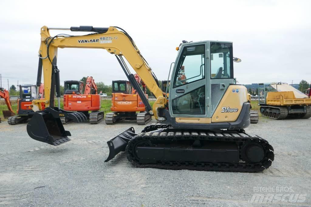 Yanmar SV 100-1 Εκσκαφείς με ερπύστριες