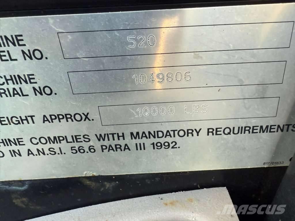 JCB 520 Τηλεσκοπικοί ανυψωτές