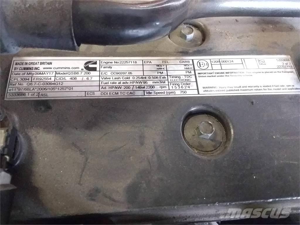 Cummins QSB6.7 Κινητήρες