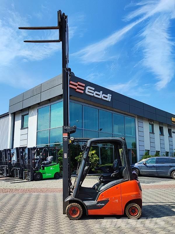 Linde H16T-01 Περονοφόρα ανυψωτικά κλαρκ με φυσικό αέριο LPG