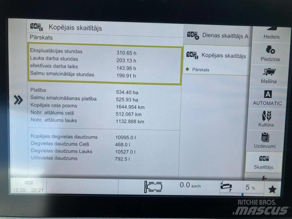 CLAAS Trion 730 Θεριζοαλωνιστικές μηχανές