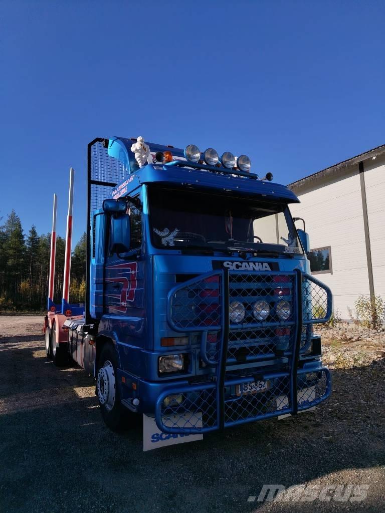 Scania R 143 450 Φορτηγά ξυλείας