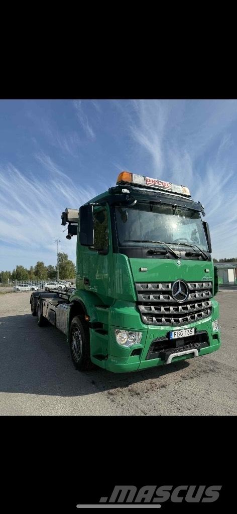 Mercedes-Benz Actros Φορτηγά ανατροπή με γάντζο