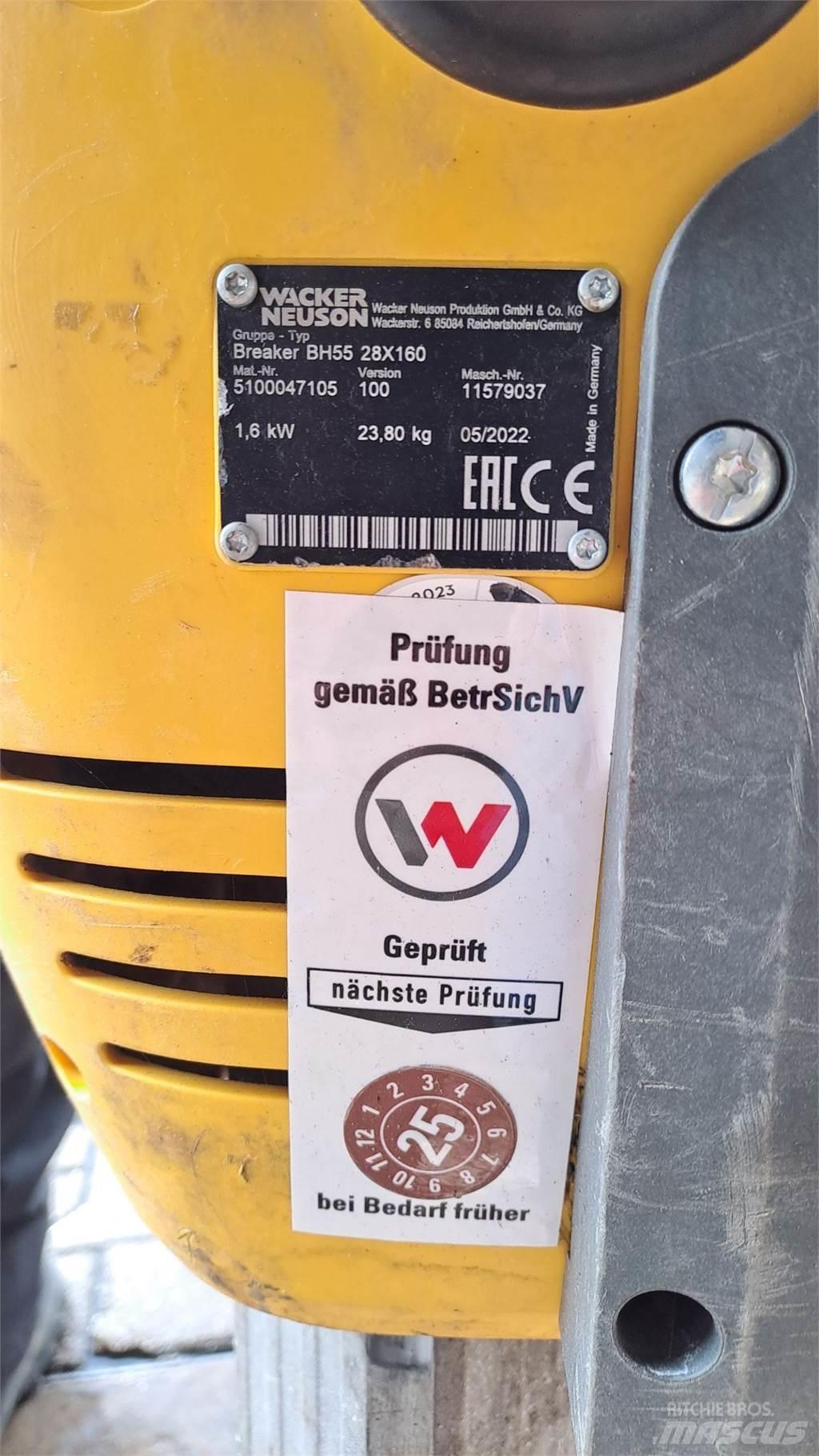 Wacker Neuson BH55 Κόπανοι