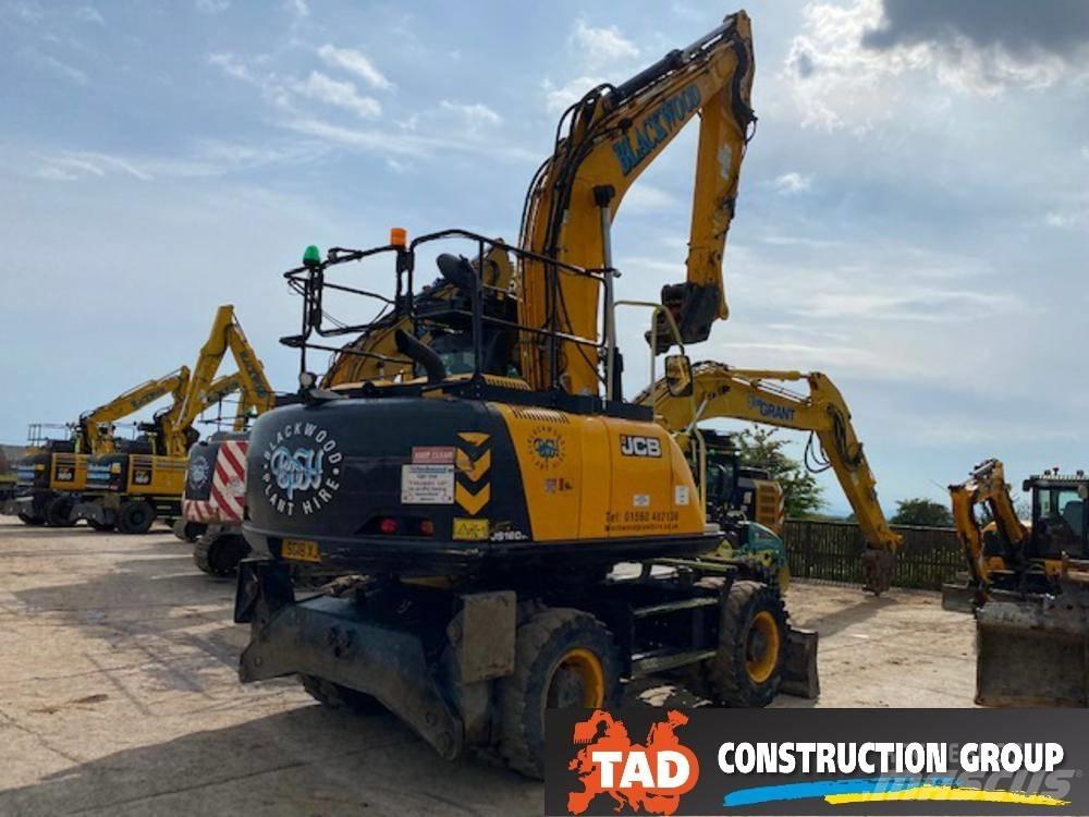 JCB JS 160 W Εκσκαφείς με τροχούς - λάστιχα