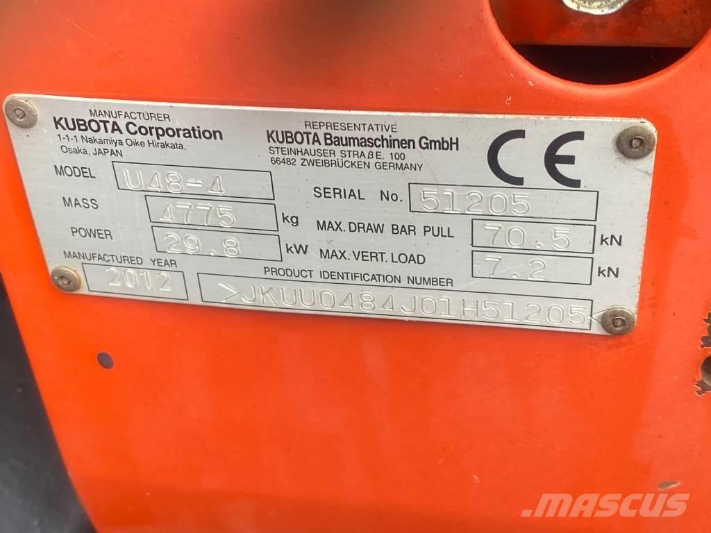 Kubota U 48-4 Εκσκαφάκι (διαβολάκι) < 7t