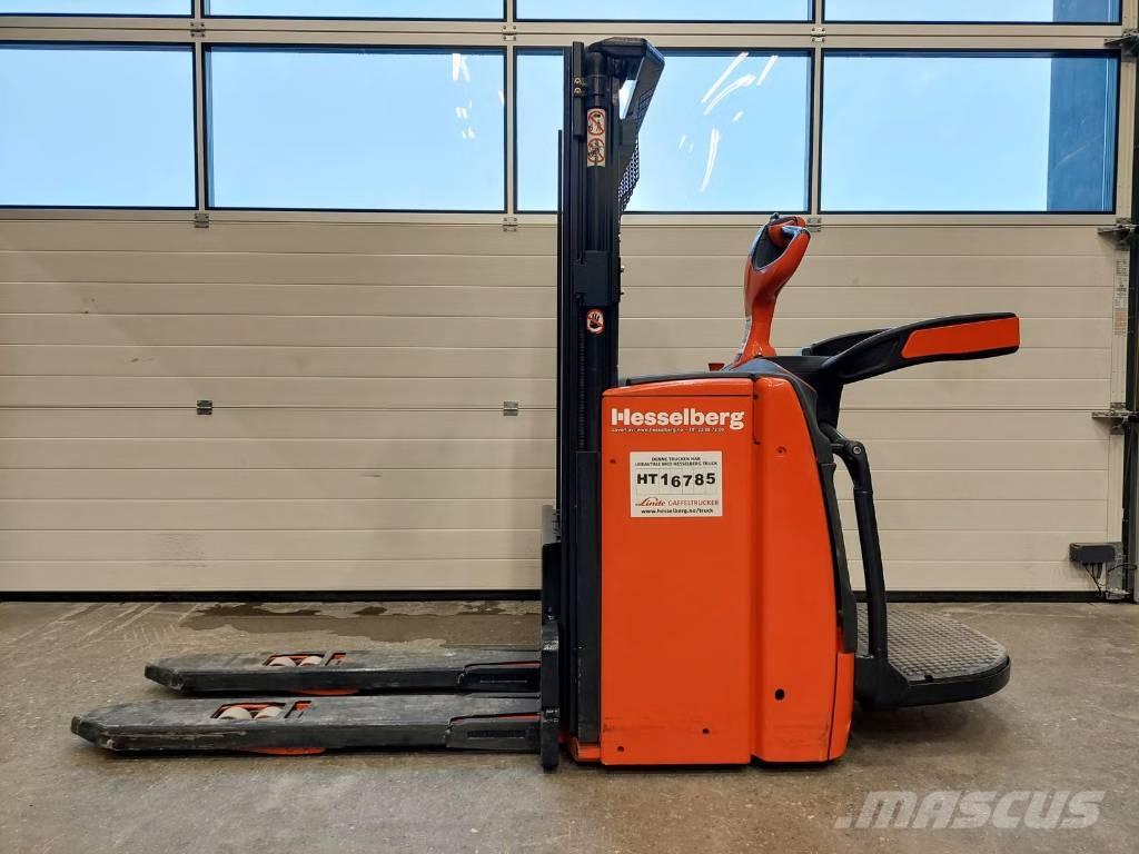 Linde L16AP-1173 Παλετοφόρα πεζού χειριστή με ιστό