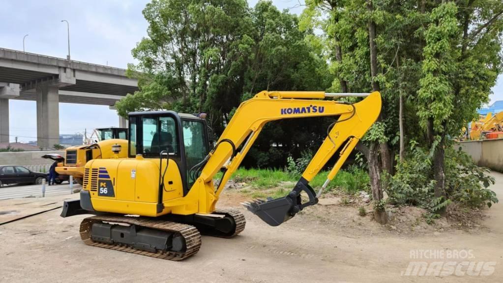 Komatsu pc56 Εκσκαφείς με ερπύστριες