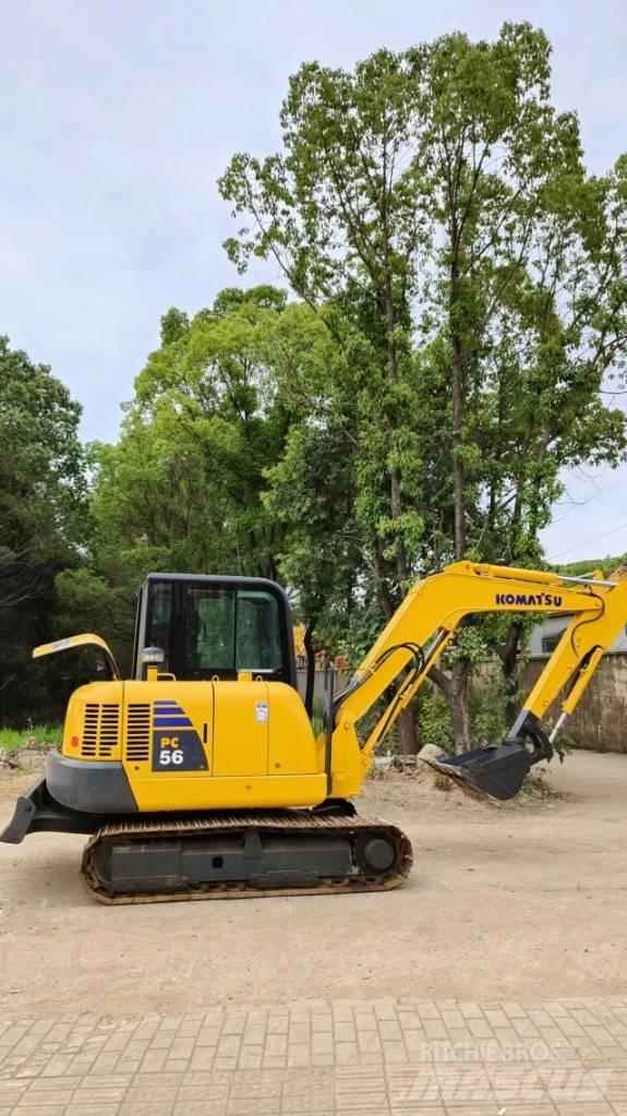 Komatsu pc56 Εκσκαφείς με ερπύστριες