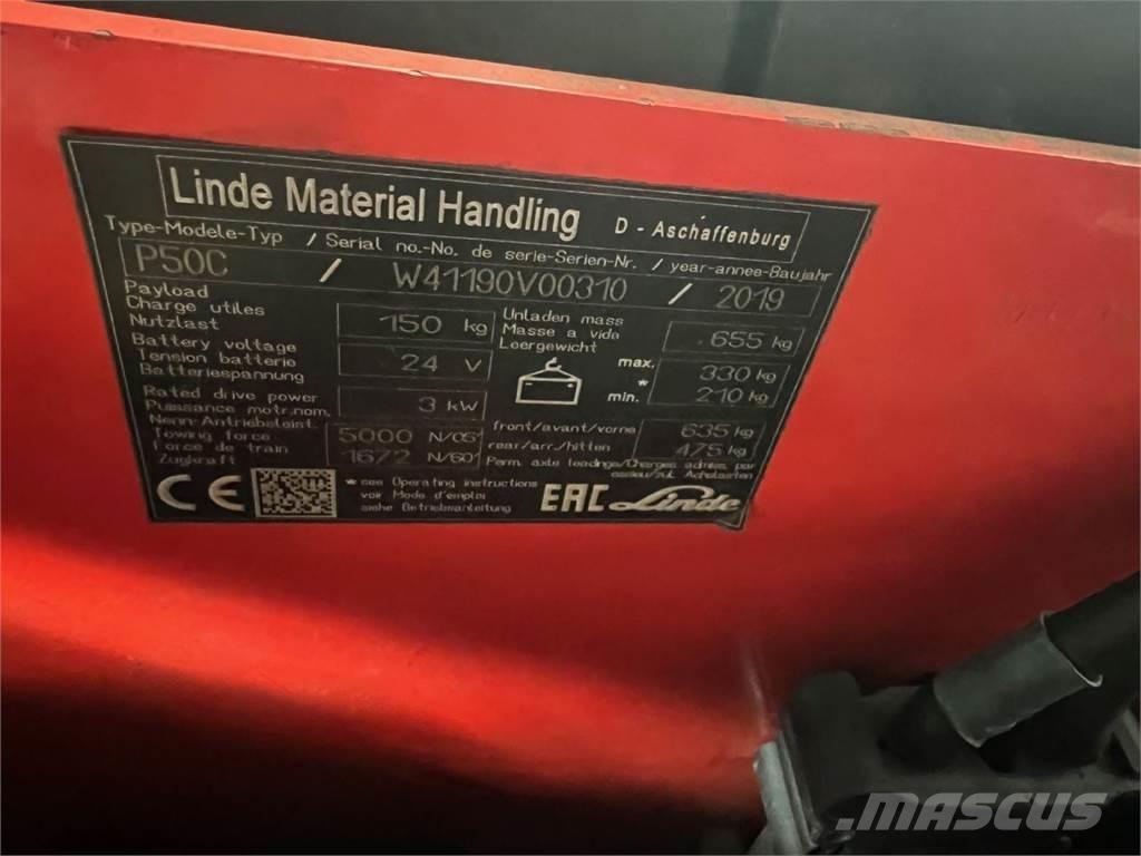 Linde P 50C Φορτηγά ρυμούλκησης