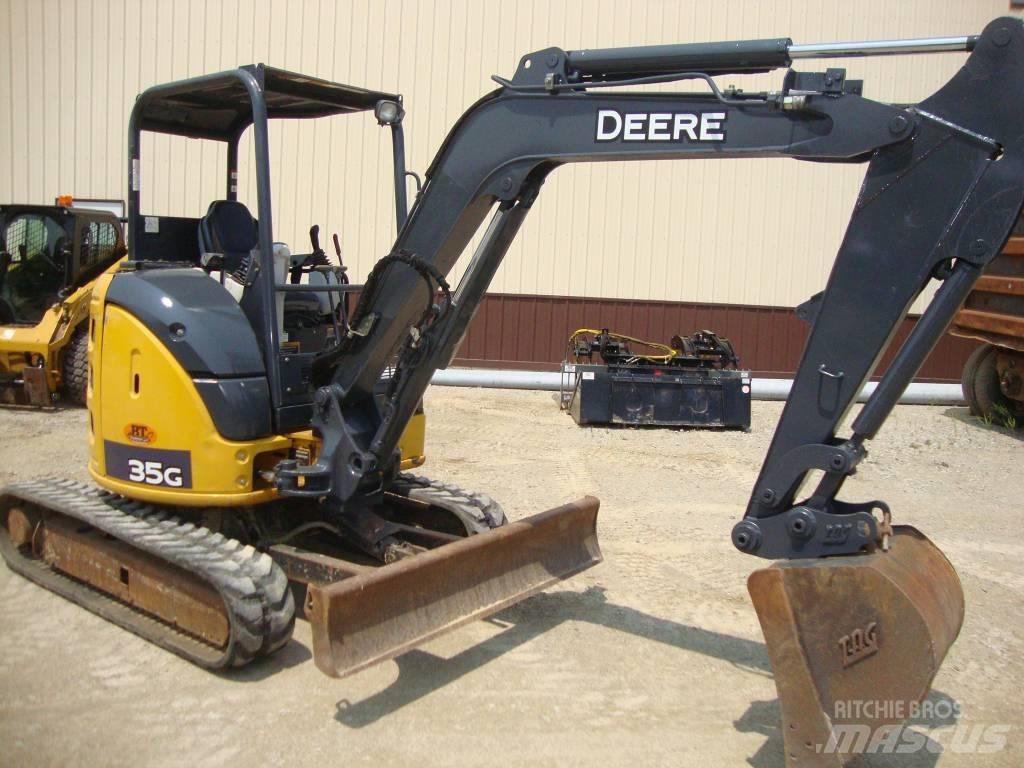 DEERE 35G Εκσκαφάκι (διαβολάκι) < 7t