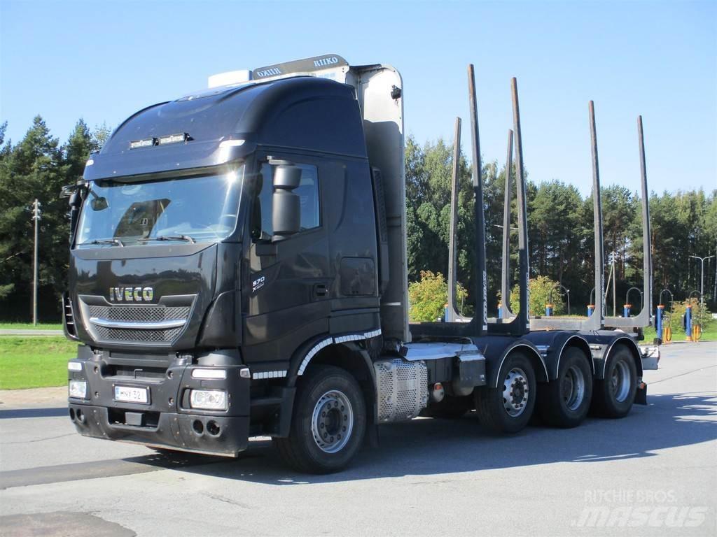 Iveco S-WAY Φορτηγά ξυλείας