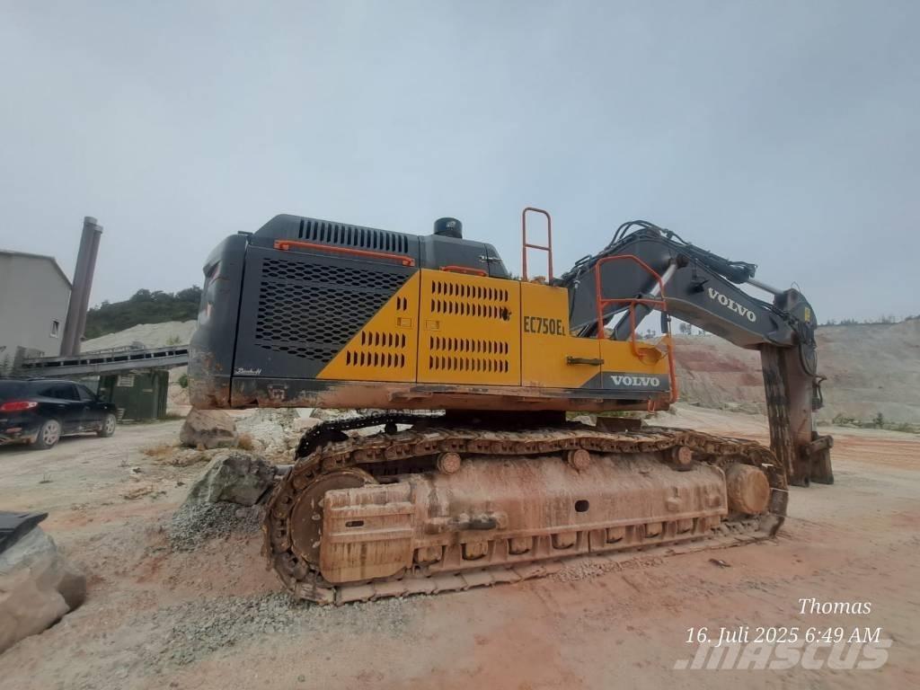 Volvo EC750EL Εκσκαφείς με ερπύστριες