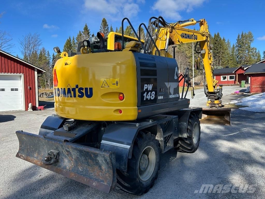 Komatsu PW 148-10 Εκσκαφείς με τροχούς - λάστιχα