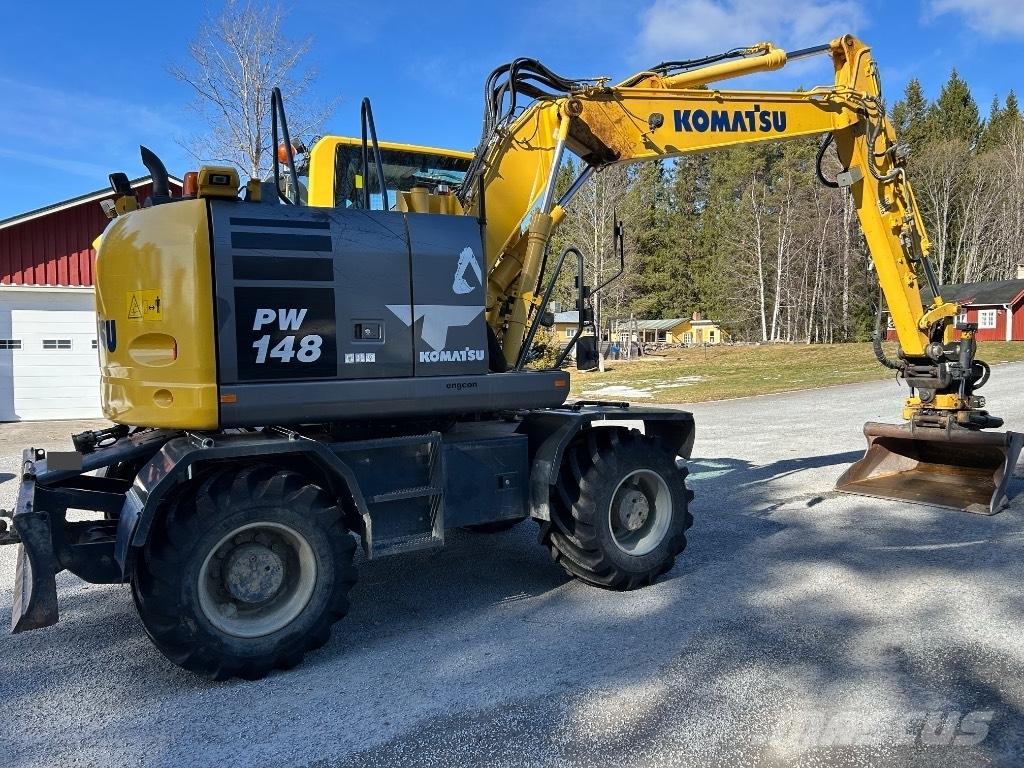 Komatsu PW 148-10 Εκσκαφείς με τροχούς - λάστιχα