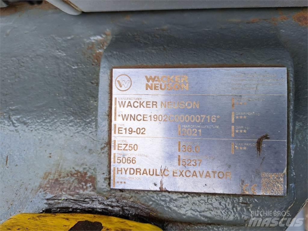 Wacker Neuson EZ50 Εκσκαφείς με ερπύστριες