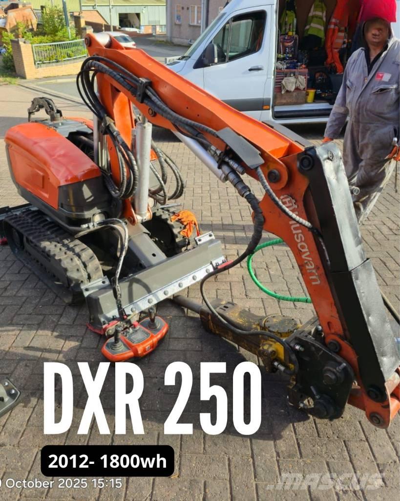 Husqvarna DXR 250 Εκσκαφείς κατεδαφίσεων