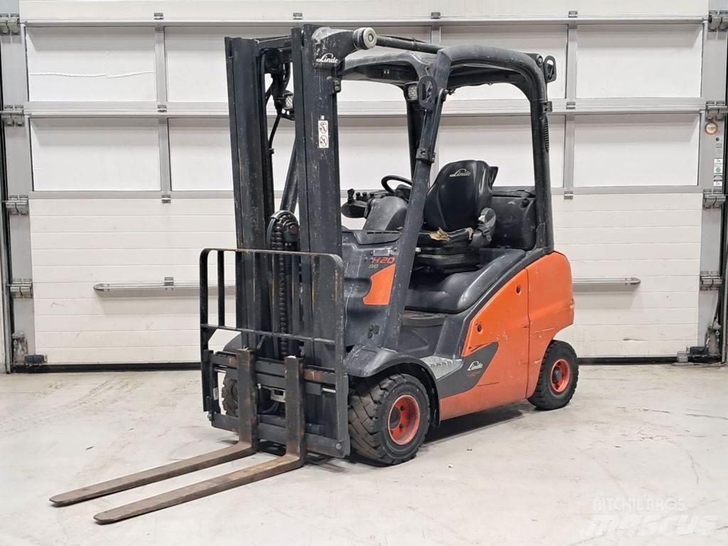 Linde H20T-01 Περονοφόρα ανυψωτικά κλαρκ με φυσικό αέριο LPG