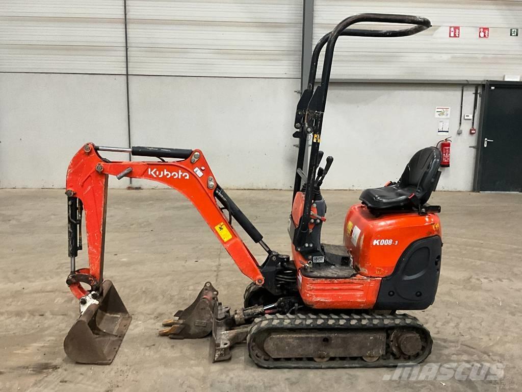 Kubota K 008-3 Εκσκαφάκι (διαβολάκι) < 7t