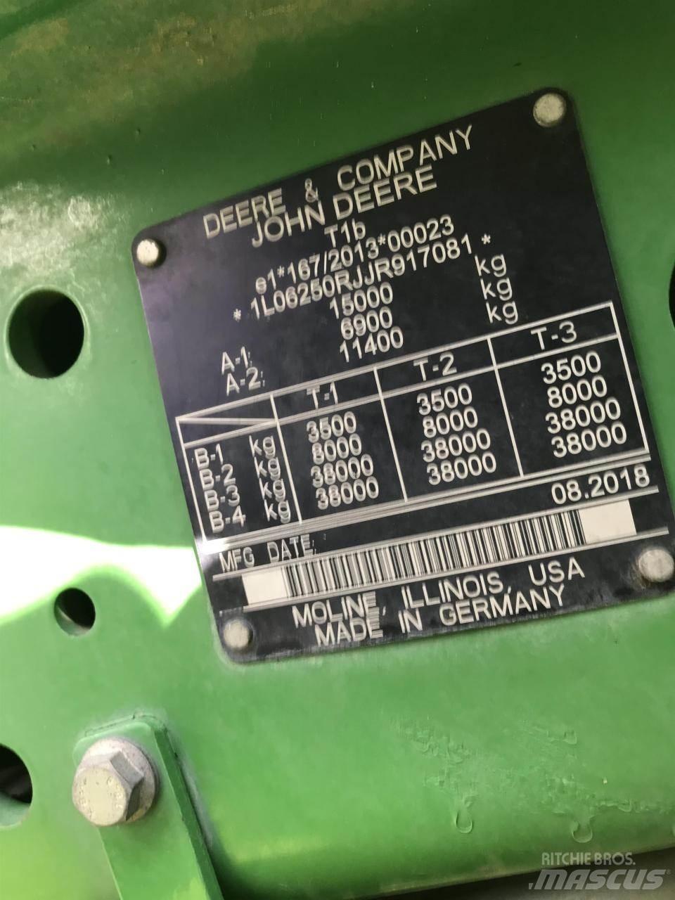 John Deere 6250R Τρακτέρ