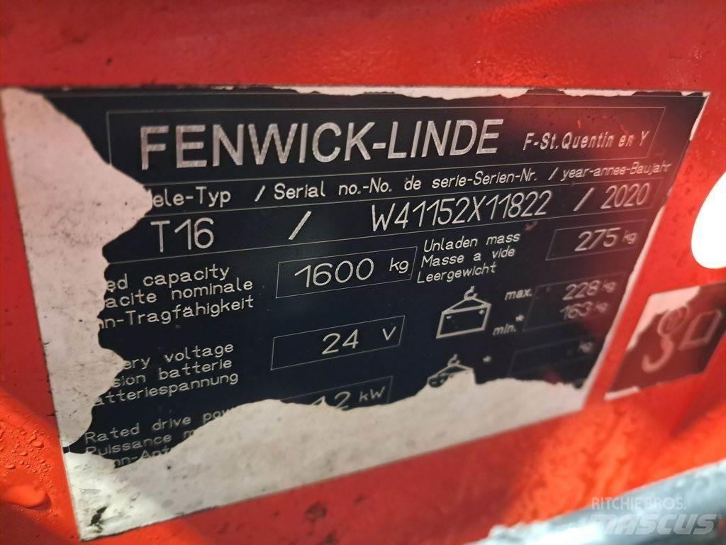 Linde T16 Χειροκίνητο περονοφόρο ανυψωτικό