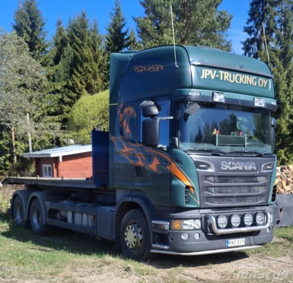 Scania R 560 Φορτηγά ανατροπή με γάντζο