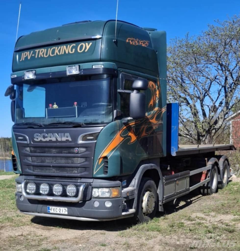 Scania R 560 Φορτηγά ανατροπή με γάντζο