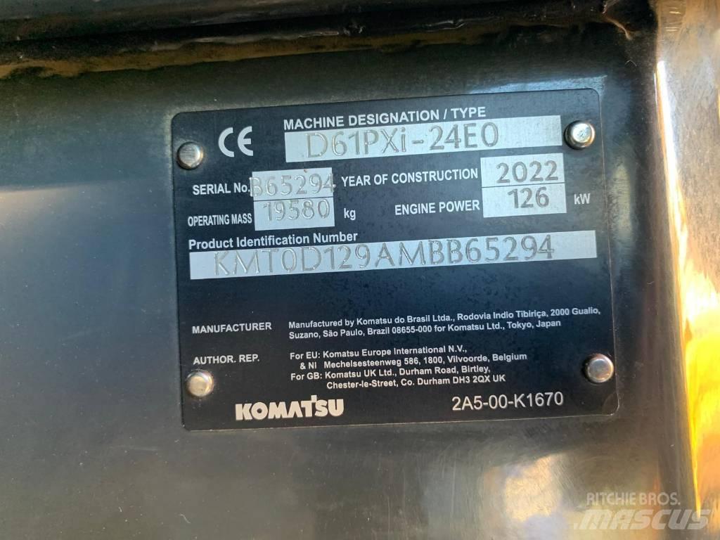 Komatsu D61PXi-24E0 Μπουλντόζες με ερπύστριες