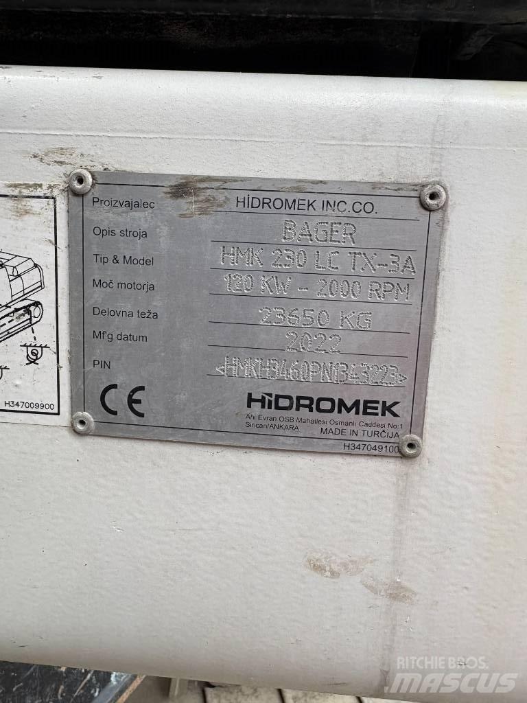 Hidromek 230 LC TX Εκσκαφείς κατεδαφίσεων