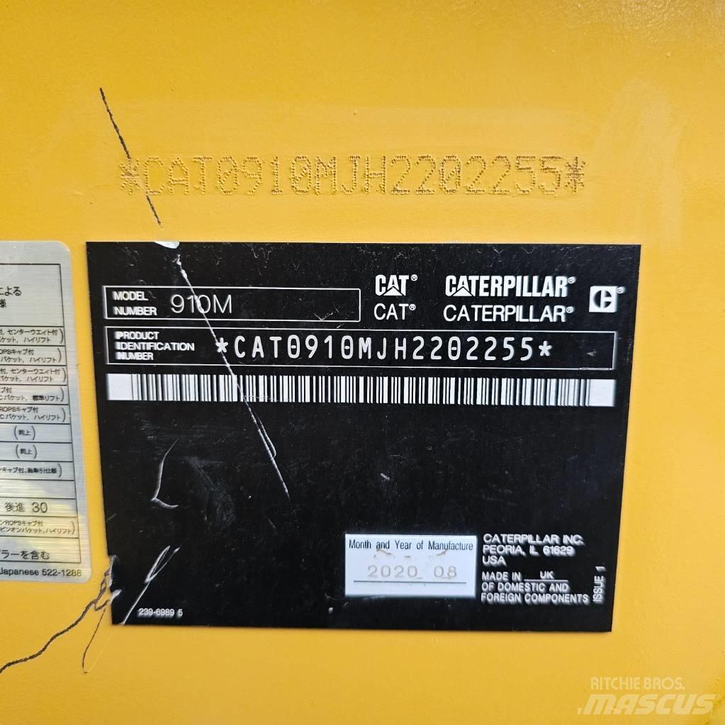 CAT 910M Φορτωτές με λάστιχα (Τροχοφόροι)